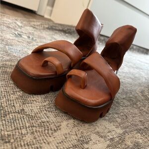 Free People Square Toe Sandal